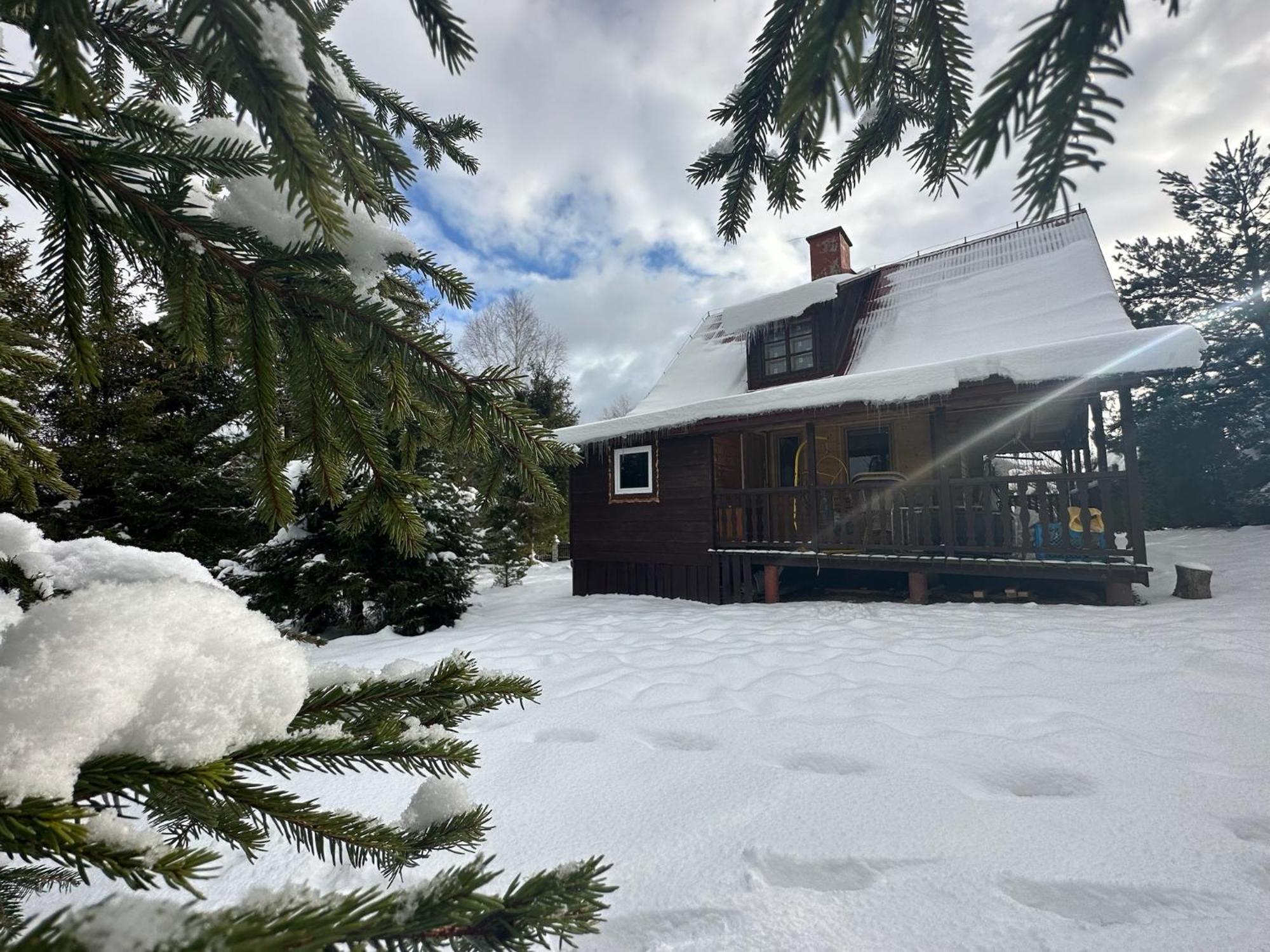 Urocza Chata Z Sauna W Bieszczadzkim Parku Krajobrazowym Bukowiec  Exterior foto